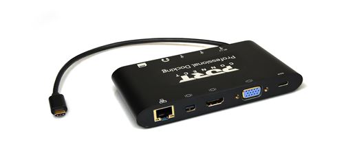 Station d'accueil Port Designs Connect travel USB Type C 1x4K ++ Noir État correct - Port Designs reconditionné disponible sur Fnac