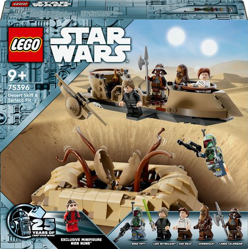 LEGO® Star Wars™ 75396 L’esquif du désert et la fosse du Sarlacc État correct - LEGO Star Wars reconditionné disponible sur Fnac
