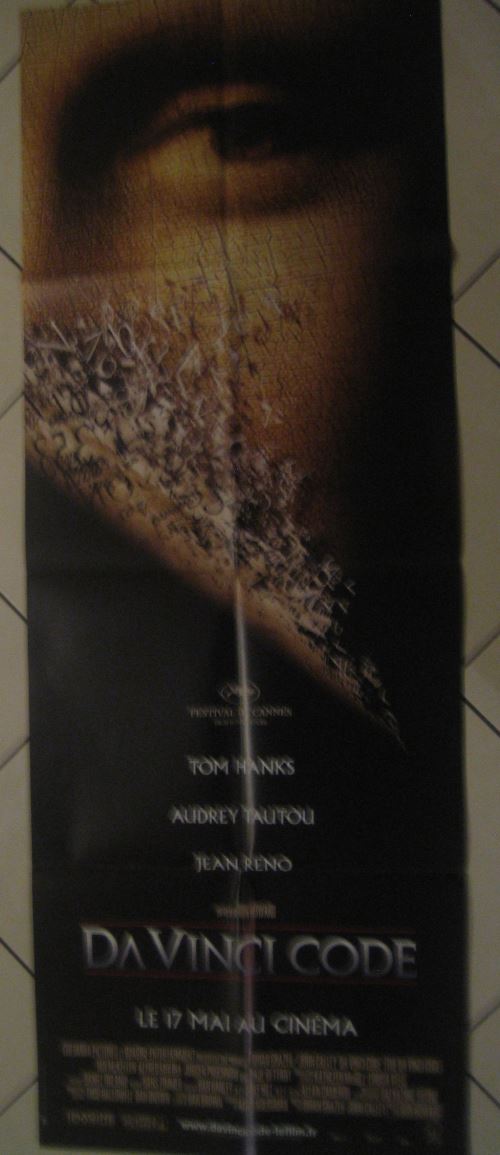 Davincicode AFFICHE CINEMA ORIGINALE État correct - N/A reconditionné disponible sur Fnac