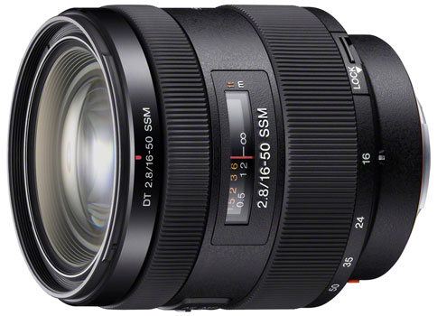 Objectif reflex Sony DT 16 - 50 mm f/2.8 État correct - Sony reconditionné disponible sur Fnac