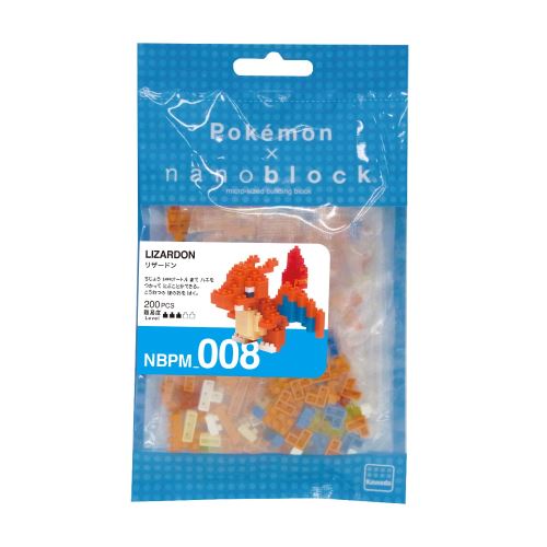 Jeu de construction Nanoblock Dracaufeu Pokémon État correct - Nanoblock reconditionné disponible sur Fnac