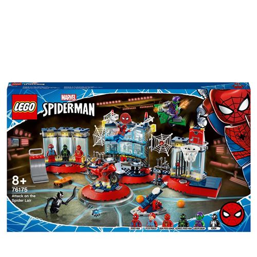 LEGO® Marvel Spider-Man 76175 L'attaque contre le repaire de Spider État correct - LEGO Super Heroes reconditionné disponible sur Fnac