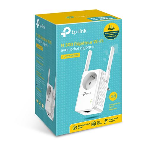 Répéteur WiFi TP-Link TL-WA865RE N 300 Mo/s avec Prise Gigogne État correct - TP-Link reconditionné disponible sur Fnac