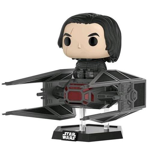 Figurine Funko Pop! N°215 Deluxe - Star Wars 8 - Kylo dans Tie Fighter État correct - Funko reconditionné disponible sur Fnac
