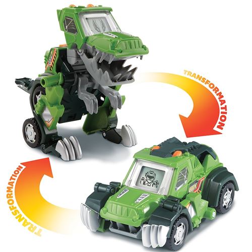 Véhicule transformable interactif Vtech Switch et Go Dinos Drex Super T-Rex Jeep État correct - VTech reconditionné disponible sur Fnac