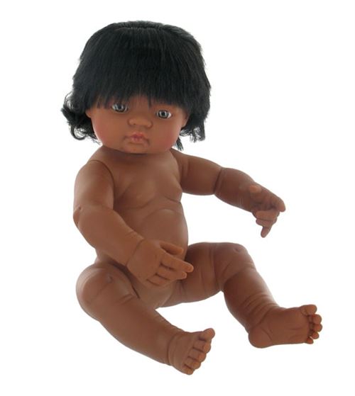 Acheter Bébé nu fille sud américaine 38cm État correct - 152,99 € Bébé nu fille sud américaine 38cm État correct - Miniland reconditionné disponible sur Fnac