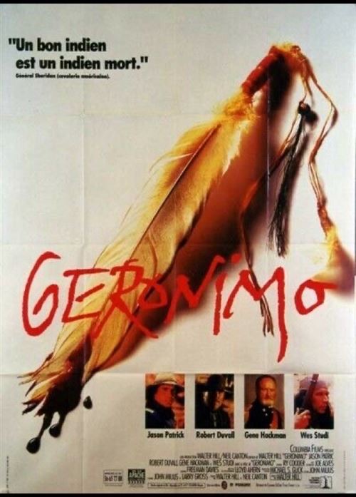 Affiche de Cinéma Originale - Geronimo: An American Legend - 1993 - jason Patric - 120x160cm État correct - N/A reconditionné disponible sur Fnac