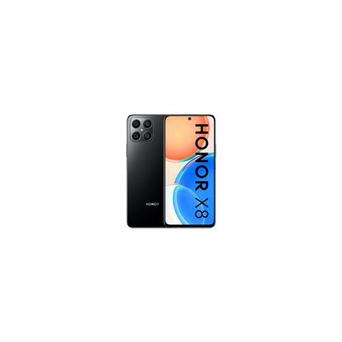 Honor X8 17 cm (6.7"") Double SIM Android 11 4G USB Type-C 6 Go 128 Go 4000 mAh Noir État correct -  reconditionné disponible sur Fnac