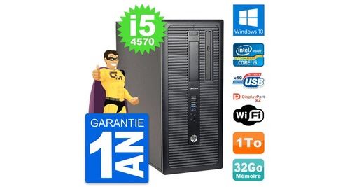 Acheter Pc tour hp elitedesk 800 g1 intel i5-4570 ram 32go disque 1to windows 10 wifi État correct - 519,00 € Pc tour hp elitedesk 800 g1 intel i5-4570 ram 32go disque 1to windows 10 wifi État correct - N/A reconditionné disponible sur Fnac