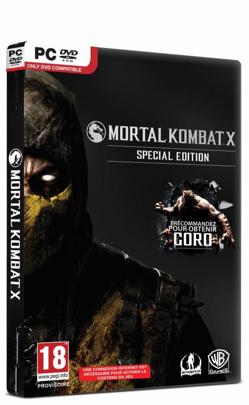 Acheter Mortal Kombat X Special Edition PC - 30,44 € Mortal Kombat X Special Edition PC - Warner Bros. Entertainment France reconditionné disponible sur Fnac