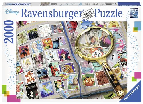 Puzzle 2000 pièces Ravensburger Mes timbres préférés Disney État correct - Ravensburger reconditionné disponible sur Fnac