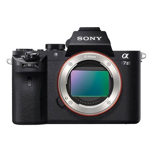 Sony a7 II ILCE-7M2 - Appareil photo numérique - sans miroir - 24.3 MP - Cadre plein - 1080p - corps uniquement - Wi-Fi, NFC - noir État correct - Sony reconditionné disponible sur Fnac