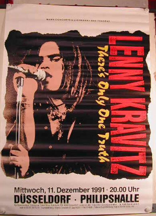 Kravitz Lenny - 59x84 cm - AFFICHE / POSTER État correct - N/A reconditionné disponible sur Fnac