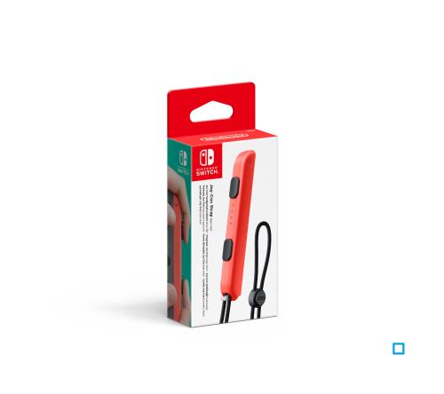 Dragonne Nintendo Switch Joy-Con Rouge néon - État correct Nintendo sur Fnac