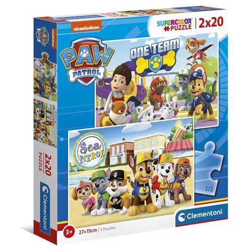 Paw Patrol puzzle 2x20pcs État correct - N/A reconditionné disponible sur Fnac