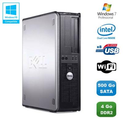 Acheter Pc dell optiplex 760 dt intel dual core e5200 2,5ghz 4go ddr2 500go wifi win 7 État correct - 448,45 € Pc dell optiplex 760 dt intel dual core e5200 2,5ghz 4go ddr2 500go wifi win 7 État correct - Dell reconditionné disponible sur Fnac