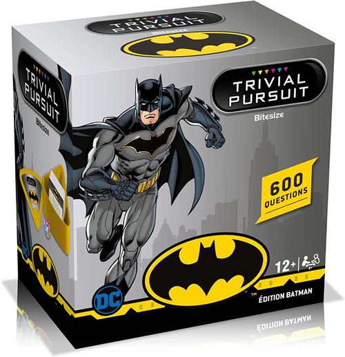 Acheter Jeu de culture générale Trivial Pursuit Voyage Batman État correct - 16,00 € Jeu de culture générale Trivial Pursuit Voyage Batman État correct - Trivial Pursuit reconditionné disponible sur Fnac