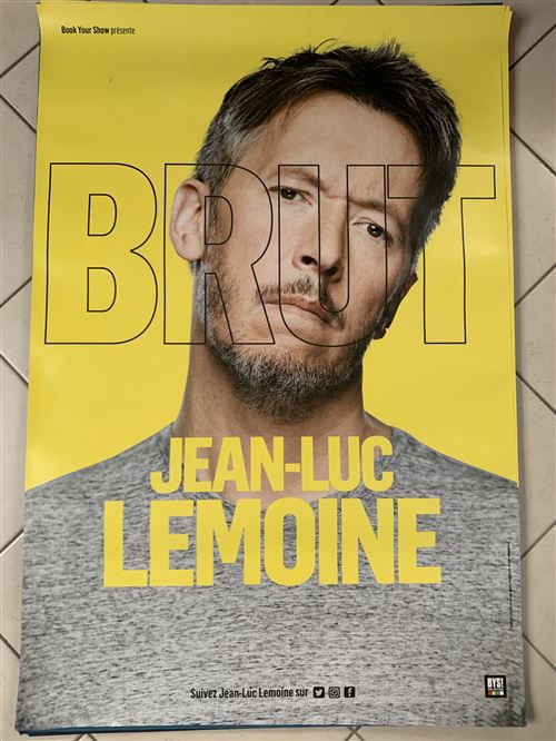 Acheter Jean-Luc LEMOINE - Brut - 80x120cm - Affiche État correct - 11,99 € Jean-Luc LEMOINE - Brut - 80x120cm - Affiche État correct - N/A reconditionné disponible sur Fnac