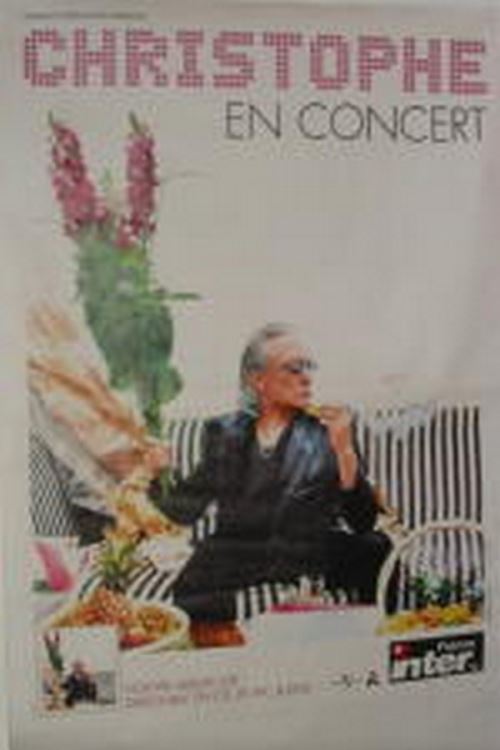 Christophe - 80x120 cm - AFFICHE / POSTER État correct - N/A reconditionné disponible sur Fnac