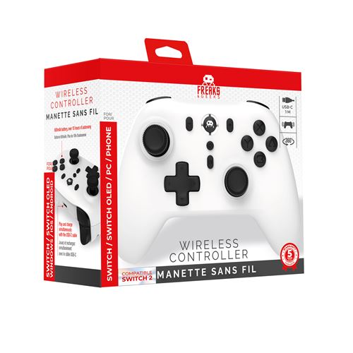 Acheter FREAKSMANETTE SANS FIL BLANCHE - SWITCH / ANDROID / IOS/ PC État correct - 26,04 € FREAKSMANETTE SANS FIL BLANCHE - SWITCH / ANDROID / IOS/ PC État correct - N/A reconditionné disponible sur Fnac