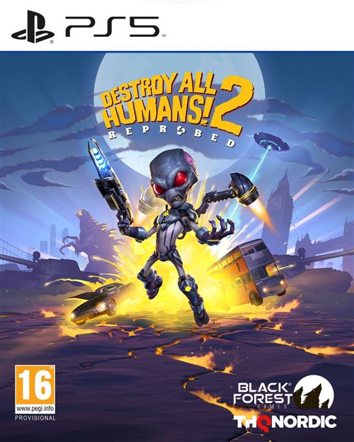 Acheter Destroy All Humans! 2 - Reprobed PS5 État correct - 15,65 € Destroy All Humans! 2 - Reprobed PS5 État correct - THQ Nordic reconditionné disponible sur Fnac