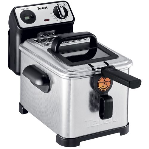 Tefal Filtra Pro FR511170 - Friteuse - 3 litres - 2.4 kWatt - acier inoxydable État correct - SEB reconditionné disponible sur Fnac
