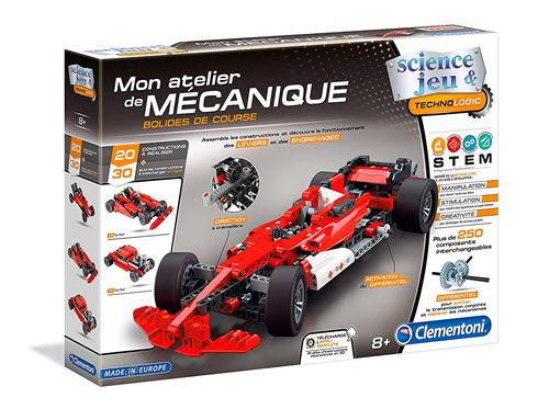 Jeu de construction Clementoni Mon atelier de mécanique Bolides de course État correct - Clementoni reconditionné disponible sur Fnac