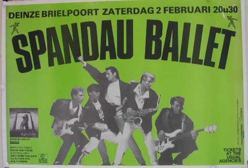 Acheter Spandau Ballet - 70x100 cm - AFFICHE / POSTER État correct - 23,99 € Spandau Ballet - 70x100 cm - AFFICHE / POSTER État correct - N/A reconditionné disponible sur Fnac