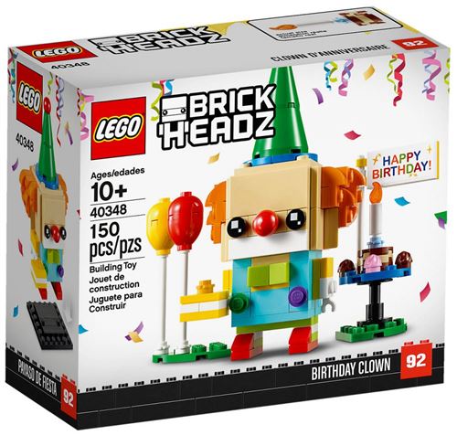 LEGO® BrickHeadz™ 40348 Clown d'anniversaire État correct - N/A reconditionné disponible sur Fnac
