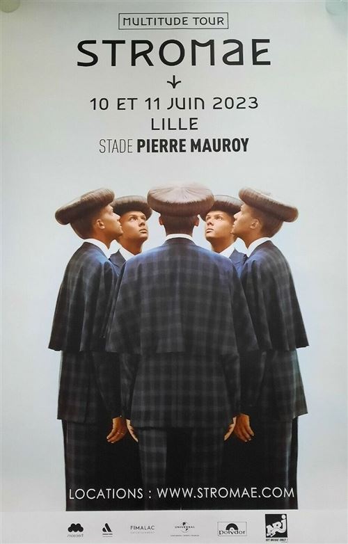 Acheter Affiche - Stromae - Multitude Tour - 120x170cm État correct - 59,99 € Affiche - Stromae - Multitude Tour - 120x170cm État correct - N/A reconditionné disponible sur Fnac