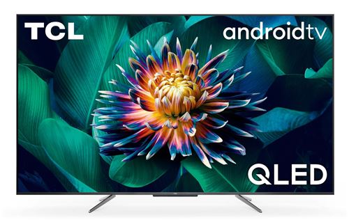 TV TCL 55C715 55"" QLED 4K Ultra HD Smart TV avec Android Gris État correct - TCL reconditionné disponible sur Fnac