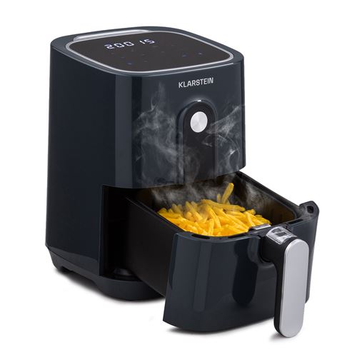 Friteuse à air chaud - Klarstein Crisp-Pro - Aifryer - 1400W - 2,8 litres - 8 programmes - Minuterie - Noir État correct -  reconditionné disponible sur Fnac