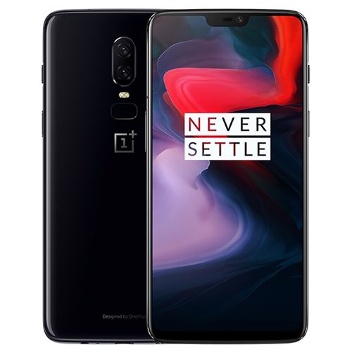 Smartphone OnePlus 6 Dual Sim 8G 128Go Miroir Noir État correct - OnePlus reconditionné disponible sur Fnac