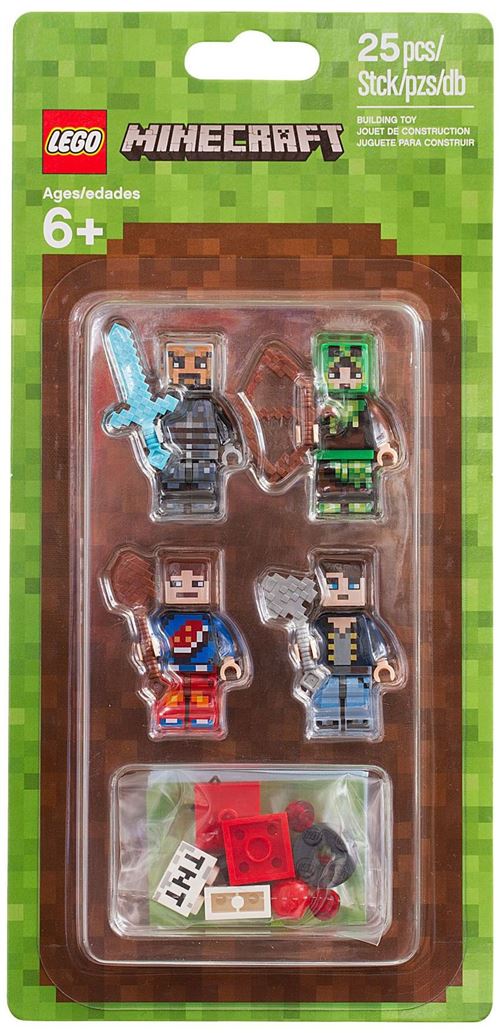 Acheter LEGO® Minecraft™ 853609 Assortiment d’habillages 1 État correct - 115,99 € LEGO® Minecraft™ 853609 Assortiment d’habillages 1 État correct - N/A reconditionné disponible sur Fnac