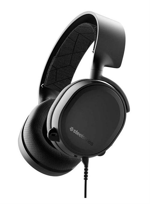 Micro-casque Gaming SteelSeries Artics 3 Noir 2019 État correct - SteelSeries reconditionné disponible sur Fnac