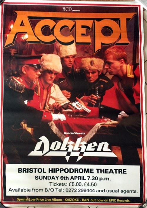 ACCEPT - 100x150 cm - AFFICHE / POSTER État correct - N/A reconditionné disponible sur Fnac