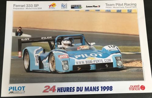 Acheter 24H du Mans - 1998 - Ferrari 333 SP - AFFICHE État correct - 29,99 € 24H du Mans - 1998 - Ferrari 333 SP - AFFICHE État correct - N/A reconditionné disponible sur Fnac