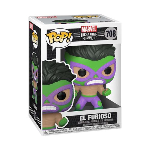 Figurine Funko Pop Marvel Luchadores Hulk État correct - Funko reconditionné disponible sur Fnac