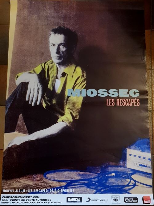 Miossec - Les Rescapés - AFFICHE État correct - N/A reconditionné disponible sur Fnac