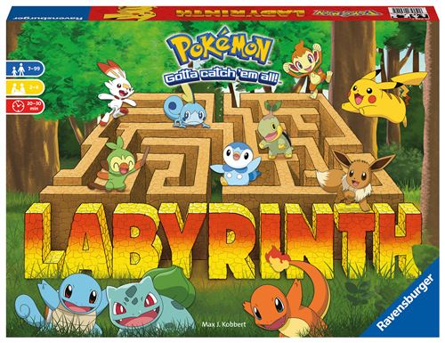 Jeu de société Ravensburger Labyrinthe Pokémon État correct - Ravensburger reconditionné disponible sur Fnac