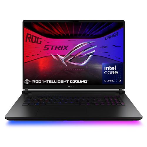 PC portable Gaming Asus ROG Strix SCAR18- G835LR-SA126W 18"" LED 240 Hz Intel® Core™ Ultra 9 32 Go RAM 1 To SSD Nvidia GeForce RTX 5070 Ti Noir État correct - Asus reconditionné disponible sur Fnac