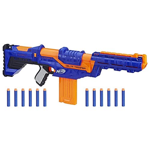 Nerf Elite Delta Trooper et Fléchettes Nerf Elite Officielles État correct - NERF reconditionné disponible sur Fnac