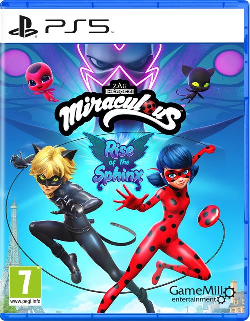 Acheter Miraculous - Rise of the Sphinx PS5 État correct - 19,30 € Miraculous - Rise of the Sphinx PS5 État correct - Just for Games reconditionné disponible sur Fnac