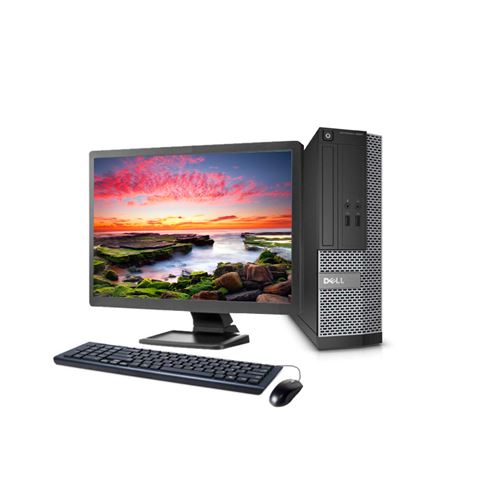Unité centrale Dell 3020 SFF - Core i3 - RAM 8Go - SSD 120Go - Windows 10 - Ecran 22 - Reconditionné État correct - N/A reconditionné disponible sur Fnac