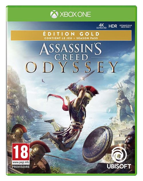 Assassin's Creed Odyssey Edition Gold Xbox One État correct - Ubisoft reconditionné disponible sur Fnac