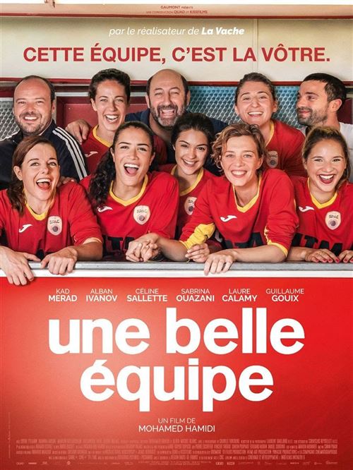Affiche de Cinéma Originale - Une Belle équipe - 2020 - Kad Merad, Alban Ivanov - 116x158cm État correct - N/A reconditionné disponible sur Fnac