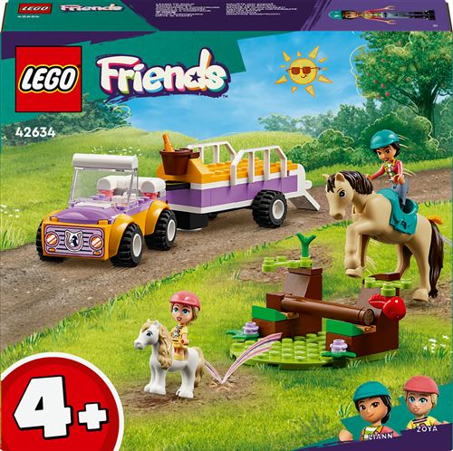 Acheter LEGO® Friends 42634 La remorque du cheval et du poney État correct - 31,82 € LEGO® Friends 42634 La remorque du cheval et du poney État correct - LEGO Friends reconditionné disponible sur Fnac