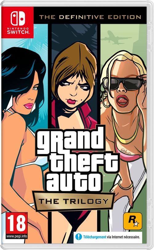 Grand Theft Auto: The Trilogy The Definitive Edition Nintendo Switch État correct - Nintendo reconditionné disponible sur Fnac