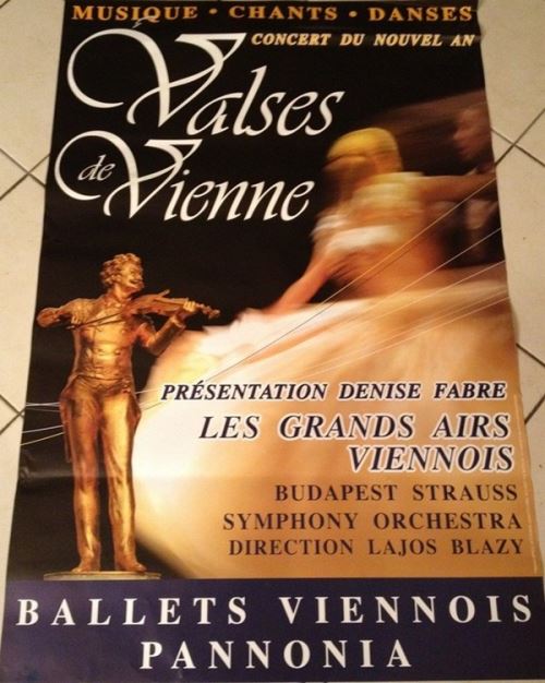 Les Valses De Vienne - 80x120 cm - AFFICHE / POSTER État correct - N/A reconditionné disponible sur Fnac