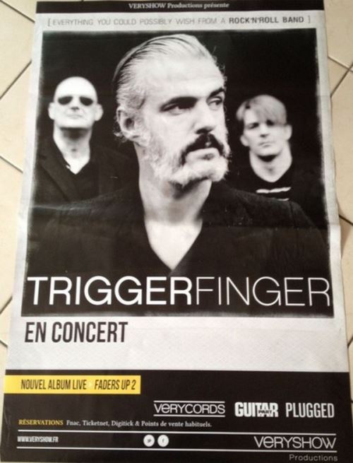 Acheter TriggerFinger - 65x85 cm - AFFICHE / POSTER État correct - 13,99 € TriggerFinger - 65x85 cm - AFFICHE / POSTER État correct - N/A reconditionné disponible sur Fnac
